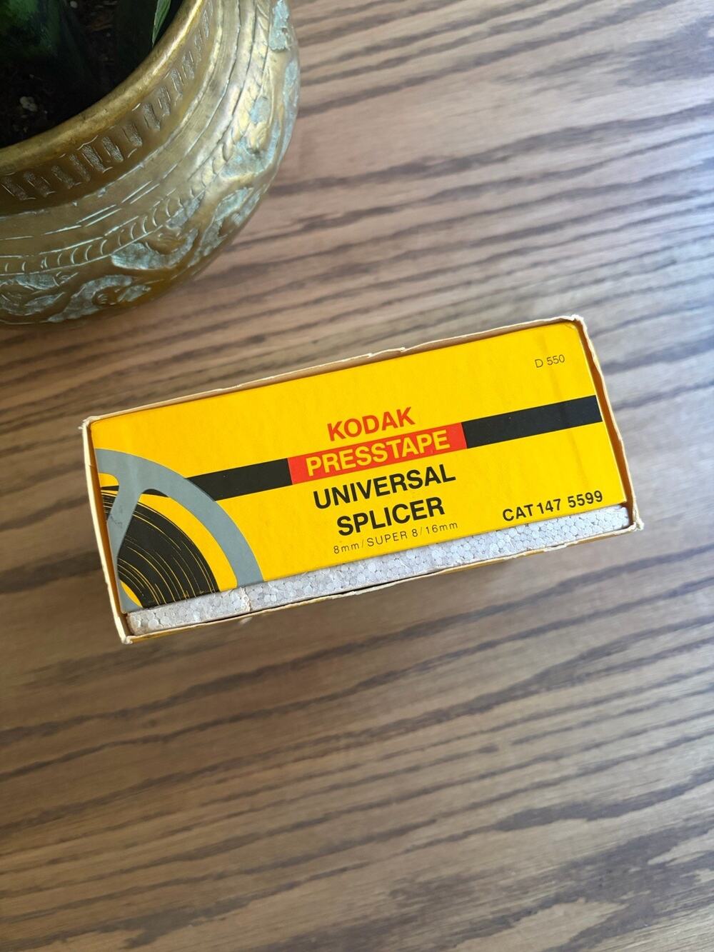Vintage Kodak Presstape Universal Film Splicer 8mm / Super8 / 16mm NOS